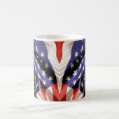 Individuelle Name USA Flag Kaffeetasse (Mittel)