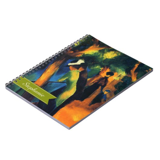 Individuelle Name Valentinstag Kunstgeschenk Notizblock (Linke Seite)