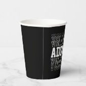 INDIVIDUELLE NAME Vanishing Volleyball Logoteam Pappbecher (Rechts)