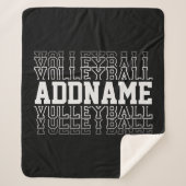 INDIVIDUELLE NAME Vanishing Volleyball Logoteam Sherpadecke (Vorderseite)