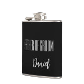 Individuelle Name Vater der Bodenflasche Flachmann (Links)