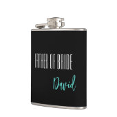 Individuelle Name Vater der Brautflasche Flachmann (Links)