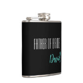 Individuelle Name Vater der Brautflasche Flachmann (Rechts)