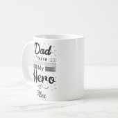 Individuelle Name Vatertag Kaffeetasse (Vorderseite Links)