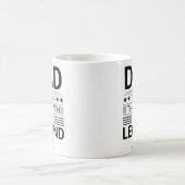 Individuelle Name Vatertag Kaffeetasse (Mittel)