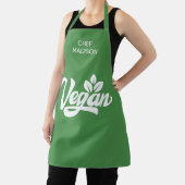 Individuelle Name Vegan Schürze (InSitu)
