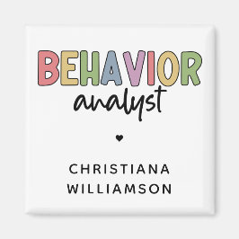 Individuelle Name-Verhaltensanalyst Magnet