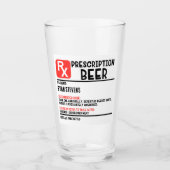Individuelle Name Verschreibung Beer Funny Beer Sp Glas (Vorderseite)