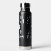 individuelle Name "Verschwinde aus meinem Kopf" Trinkflasche (rechts)