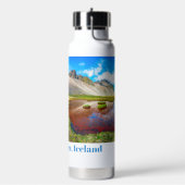 Individuelle Name Vestrahorn Mountains, Island Trinkflasche (Links)