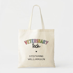 Individuelle Name Veterinary Tech Tierarzt Tragetasche