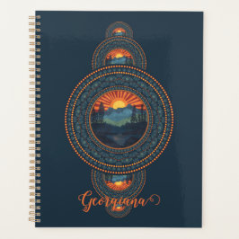 Individuelle Name Vintag Wilderness Ornamental Man Planer