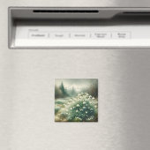 Individuelle Name Vintage Wasserfarben Magnet (In Situ (Geschirrspüler))