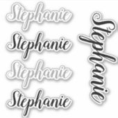 Individuelle Name Vinyl Decals Personalisierte Gir Aufkleber (Vorderseite)