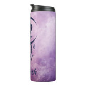 Individuelle Name Virgo Zodiac Sign Thermosbecher (Nach rechts gedreht)