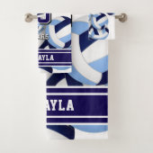 Individuelle Name Volleyball Badhandtuch Set (Insitu)