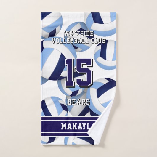 Individuelle Name Volleyball Badhandtuch Set (Handtuch)