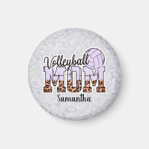 Individuelle Name Volleyball Mama Muttertag Magnet