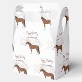 Individuelle Name von Pferdepartnerschaften Geschenkschachtel (Geöffnet)