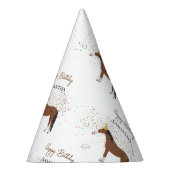 Individuelle Name von Pferdepartnerschaften Partyhütchen (Rechts)