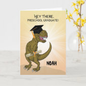 Individuelle Name Vorschule vor dem K-Abschluss T- Karte (Gelbe Blume)