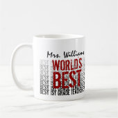 Individuelle Name W1318 mit der besten Stufe der W Tasse (Links)