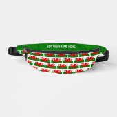 Individuelle Name WALES WELSH FLAG Bauchtasche (Vorderseite)