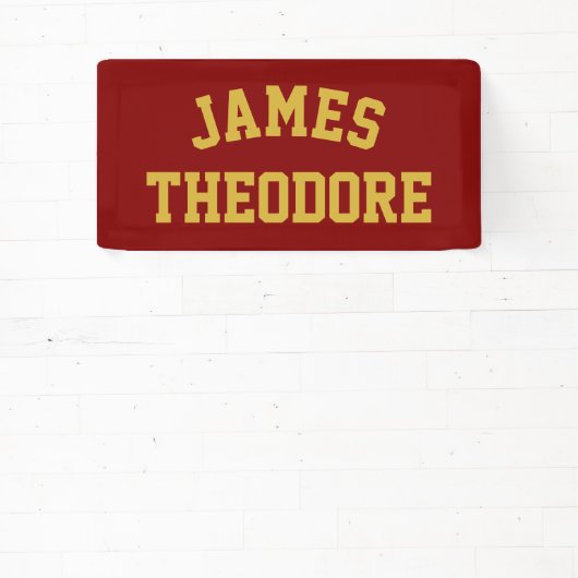 Individuelle Name Wall Art Personalisiert Kinderzi Banner (InSitu)