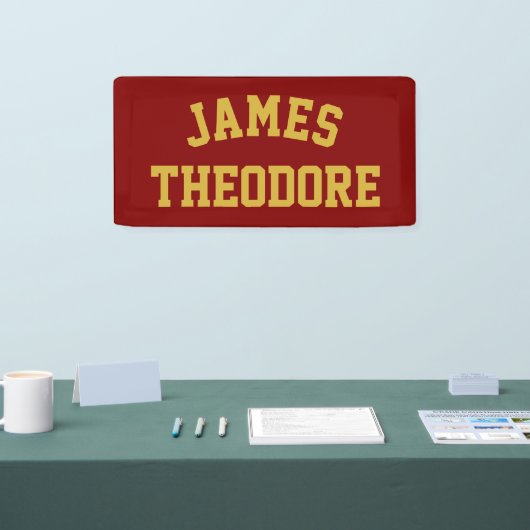 Individuelle Name Wall Art Personalisiert Kinderzi Banner (Messe)