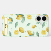 Individuelle Name Wasserfarben Case-Mate iPhone Hülle (Rückseite (Horizontal))