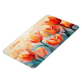Individuelle Name Wasserfarbene Magnet (Linke Seite)