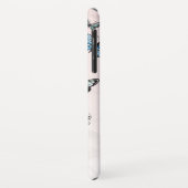 Individuelle Name| Wasserfarbenfrohe Schmetterling Case-Mate iPhone Hülle (Hinten/Links)