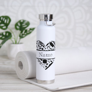 Individuelle Name Wasserflasche Trinkflasche