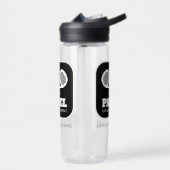 Individuelle Name-Wasserflasche Trinkflasche (Links)