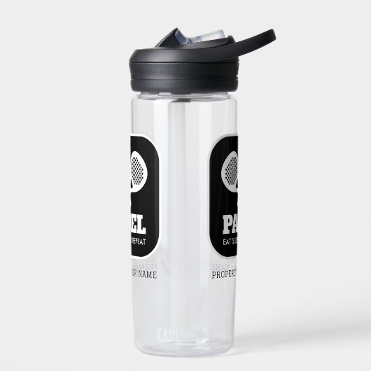 Individuelle Name-Wasserflasche Trinkflasche (Links)