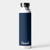Individuelle Name Wasserflasche Trinkflasche (Links)