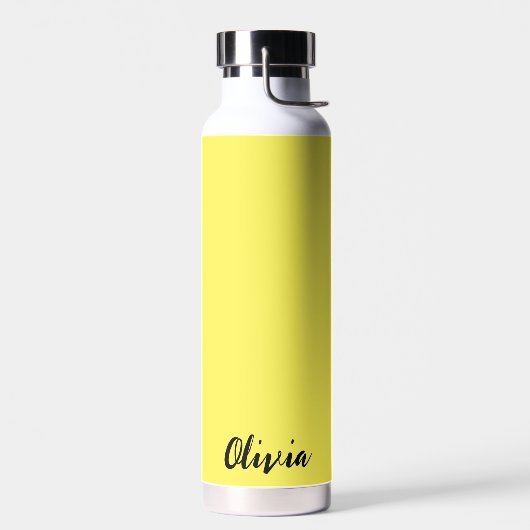 Individuelle Name Wasserflasche Trinkflasche (Links)