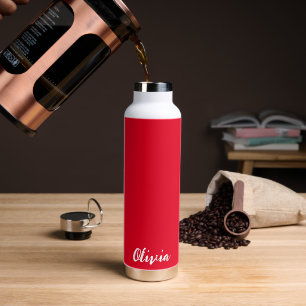 Individuelle Name Wasserflasche Trinkflasche