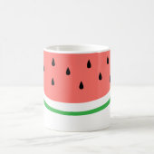 individuelle Name Wassermelone Slice Kaffeetasse (Mittel)