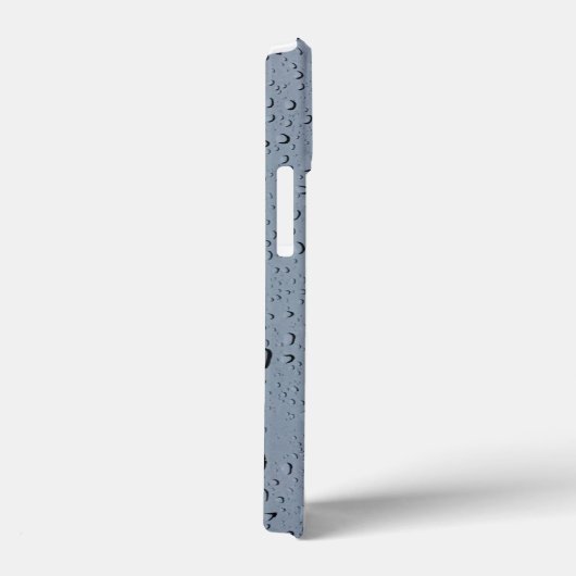 Individuelle Name "Wassertropfen" des Fotos Monogr Case-Mate iPhone Hülle (Rückseite / Rechts)