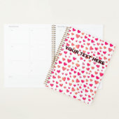 Individuelle Name Watercolor Kunst Planer (Anzeige)