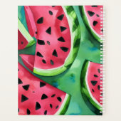 Individuelle Name Watermelon Planner Planer (Rückseite)