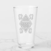 Individuelle Name Weightlift Zuhause Crossfit Gym Glas (Rückseite)