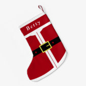 Individuelle Name Weihnachten Strumpf Weihnachtsge Kleiner Weihnachtsstrumpf (Rückseite (Hängend))