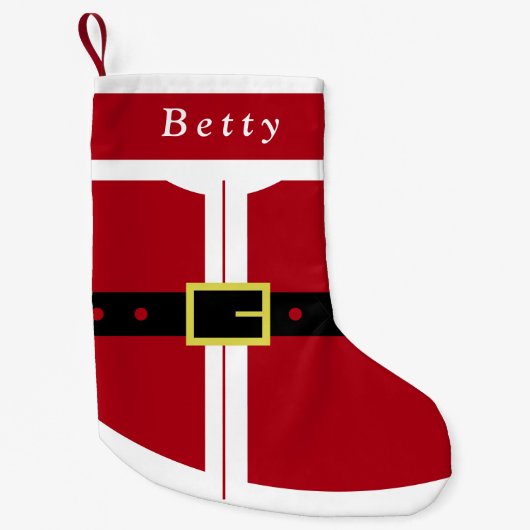 Individuelle Name Weihnachten Strumpf Weihnachtsge Kleiner Weihnachtsstrumpf (Vorderseite)