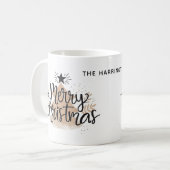 Individuelle Name Weihnachten Tasse (Vorderseite Links)