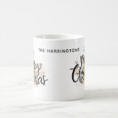 Individuelle Name Weihnachten Tasse (Mittel)