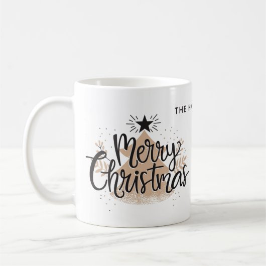 Individuelle Name Weihnachten Tasse (Links)