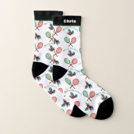 individuelle Name 🎄 Weihnachten 🎾 Tennis Socken