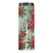 Individuelle Name Weihnachten Thermosbecher (Rückseite)